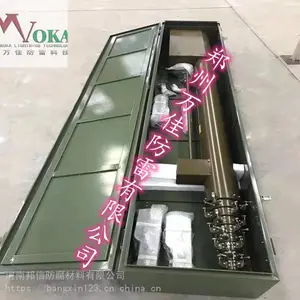 便携式航空箱包装升降杆避雷针探照灯云台移动天线伸缩杆源头厂家直供