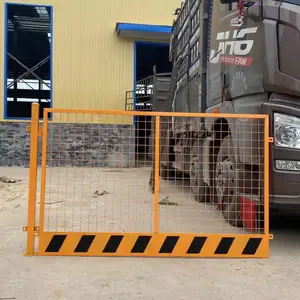 现货供应工地基坑护栏 黄色施工围栏 可定制