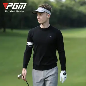 PGM*** �ﶬ���߶���ë�� ��ʿ��֯�� Բ��Ӻ�ů�� golf��װ