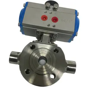 DN80气动薄型保温球阀 BQ672F气动球阀