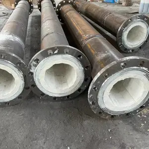 输煤用耐磨管道厂 岳昌制造 双金属耐磨管 自蔓燃耐磨 品质保障