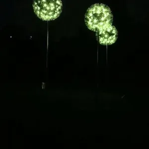 铭星厂家直销新型超美户外亮化景观灯,LED仿真蒲公英光纤灯