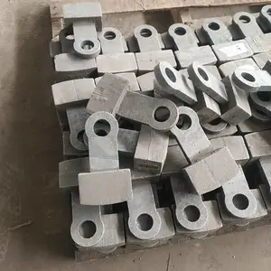 大型立轴式破碎机耐磨锤头 破碎合金铸造锤头 双液复合高耐磨锤头
