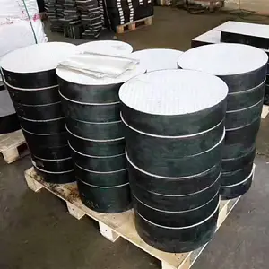 公路桥梁板式橡胶支座减震橡胶垫块伸缩缝圆型/规型