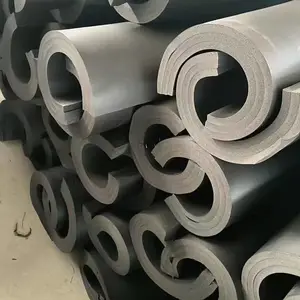 A级纤维织物贴棉 彩色铝箔橡塑板 橡塑隔音棉工业高温管道