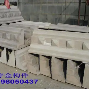 哈尔滨欧式别墅GRC构件厂家 水泥梁托斗拱精雕屋檐托 工程定制