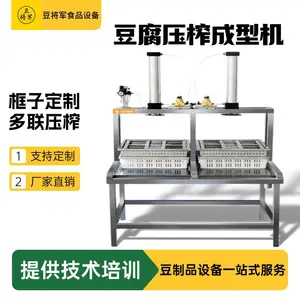 商用家用豆腐成型机 不锈钢气动压榨 按需定制操作快捷豆制品设备
