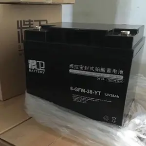 科华蓄电池精卫系列6-GFM-38-YT 12V38AH铅酸免维护蓄电池
