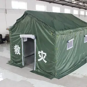 北京厂家直销 可定制 户外施工救灾医疗军工住人加厚保暖防风防雨双层帐篷