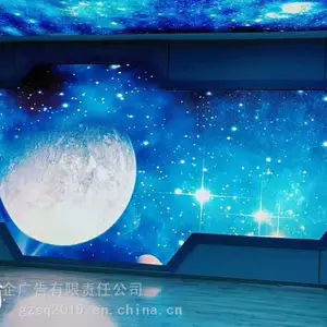 广州5米UV软膜内光刀刮布内光灯布5米不拼接户外大型海报制作包安装