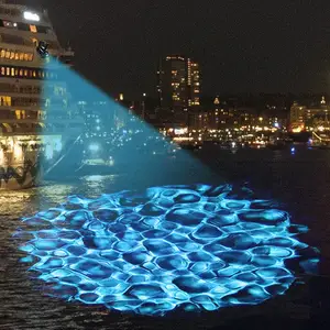 35瓦户外防水水纹灯单蓝色LED海洋水波纹动态景观灯舞台灯