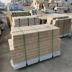 黄金麻石材 光面黄金麻花岗岩 欢迎选购 随州黄金麻