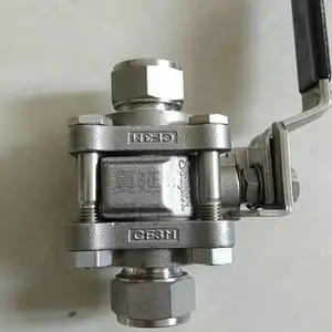 swagelok世伟洛克不锈钢卡套球阀SS-4P4T-SC11