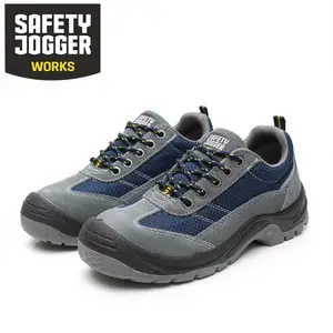 河北 Safety Jogger//鞍琸宜 GOBI S1P 200230 防砸防静电防刺穿防滑安全鞋海蓝色