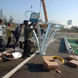 ʯ��ׯ���ʰ���˸߸˵� 500W LED ��Դ 18 ��Բ����Q235 �ֲ�
