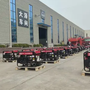 大泽动力120KW履带自行走发电机组,救灾移动电源无线遥控行走