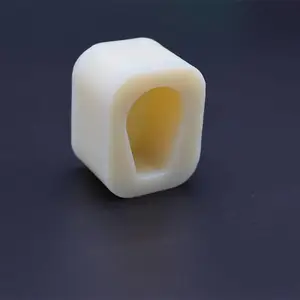 米黄色尼龙异形件 工程尼龙异形件 阻燃尼龙注塑件