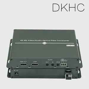东科恒创4K高清光端机 双向音频双输出非压缩延长器