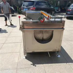 毛辊清洗机土豆清洗不锈钢款