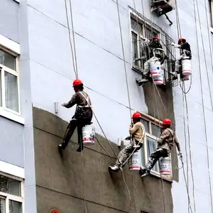 陕西西安外墙真石漆工程,真石漆施工工艺,仿石漆工程施工