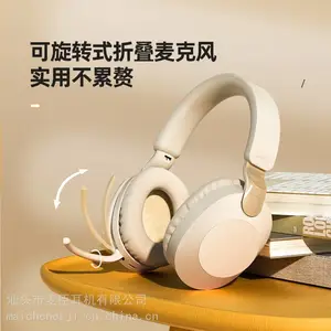 跨境新品头戴式蓝牙耳机,折叠麦克风独立设计的蓝牙耳机