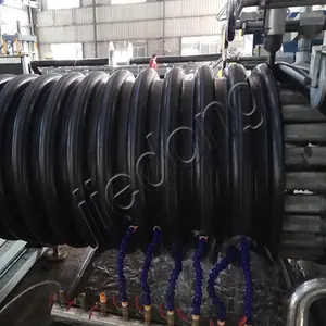 HDPE内肋增强螺旋波纹管设备 大口径内肋管生产线 300-2500mm