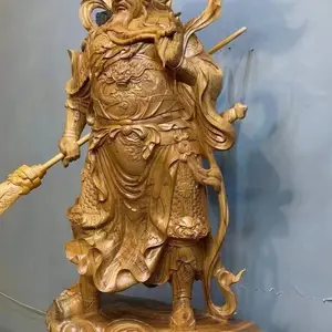 落地摆件供奉关圣帝君神像焕环祥定制定做关羽佛像工艺品