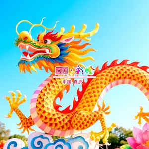 彩灯中华龙灯春节元宵花灯长龙彩灯节日彩灯