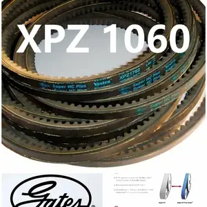 盖茨带齿三角带XPZ1060耐高温XPZ1077空压机XPZ1080电动机XPZ1087