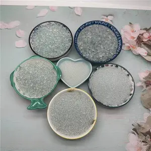 3-4毫米毛绒玩具增重透明玻璃珠厂家 公仔玩具填充玻璃珠厂家批发