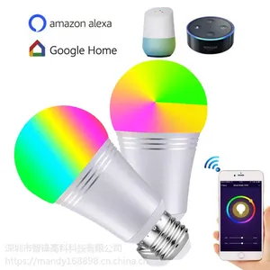 wifi�������ݵ� �߲ʵ��� alexa���������� appԶ��ң�� RGB��ɫ