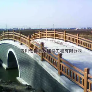 新都仿木栏杆推荐-亿锦桥梁防护栏-水泥栏杆-欢迎来电