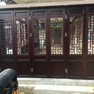 新乡仿古门窗-定做仿古门窗尺寸-【华旭木雕】(推荐商家)