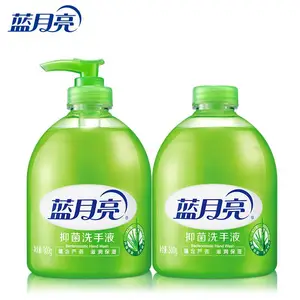 蓝月亮芦荟滋润清爽洗手液500g+瓶补500g
