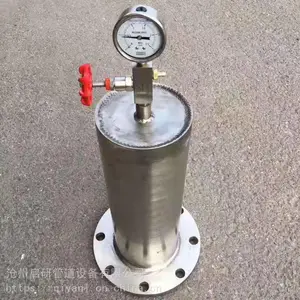 管道水锤吸纳器 法兰活塞式304不锈钢水锤消除器 启研管道生产