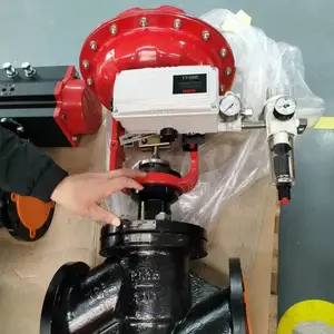 气动衬氟调节阀 过腐蚀性介质 适用高腐蚀工况 德国VATTEN