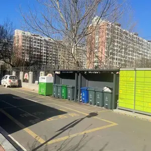 西 城区展览路街道加工垃圾分类棚 不锈钢遮阳棚焊接安装厂家