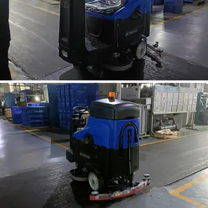 上海威尘驾驶式洗地机W-R12 仓房开荒 物业保洁 环卫 清洁神器