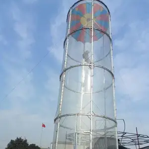 风洞降落伞模拟器 练胆,地面飞伞 撒欢,一天玩遍两种“飞”体验!