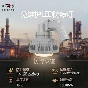 150W LED防爆泛光灯 圆形款 加油站 化工厂罩棚照明