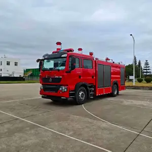 石油化工四驱水罐消防救援车 出口马达加斯加泡沫灭火车