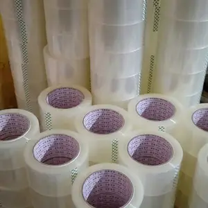 质量***透明胶,封箱胶,米黄胶带广州增城东菲包装制品厂大量生产,免费送货