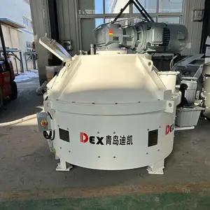行星式混凝土搅拌机是实现物料快速有序高匀质混合的关键