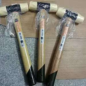 日本VESSEL威威尼龙胶锤铝合金安装锤香槟锤胶锤头地砖橡皮锤NO70