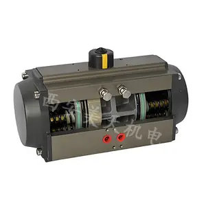AT-125气动阀门执行器耐磨壳体耐用工业管路专用配件