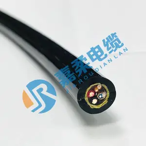 上海嘉柔特种电缆 高柔屏蔽管道机器人一体电缆 耐油耐腐蚀地下管网探测线缆