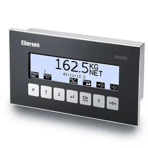 丹麦Eilersen 5024G数字 LCD 称重显示器适用高湿、粉尘、振动、油污等恶劣工况