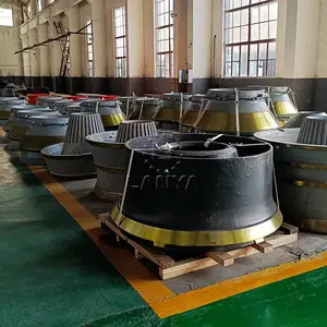 圆锥破碎机易损件定制 HP系列多缸圆锥轧臼壁破碎壁 矿山设备配件