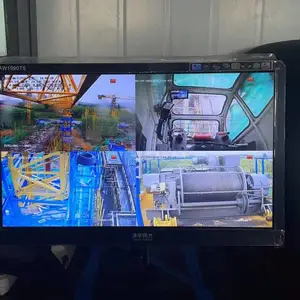 智慧工地塔吊可视化追踪系统 实时智能监测 降低盲吊风险 拓兴黑匣子群塔防碰撞