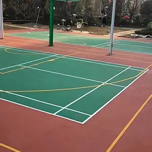 陕西安康硅pu篮球场地